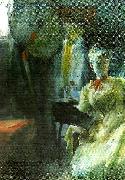 Carl Larsson parisermodell china oil painting artist